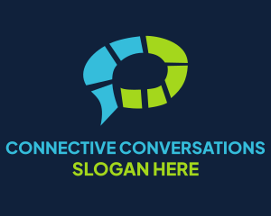 Chat Speech Bubble logo