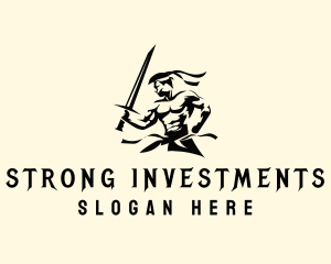 Strong Sword Warrior logo
