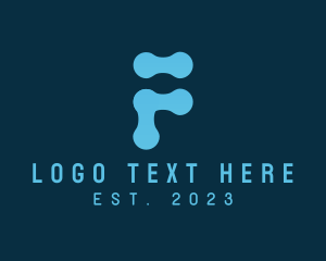 Technology Letter F logo