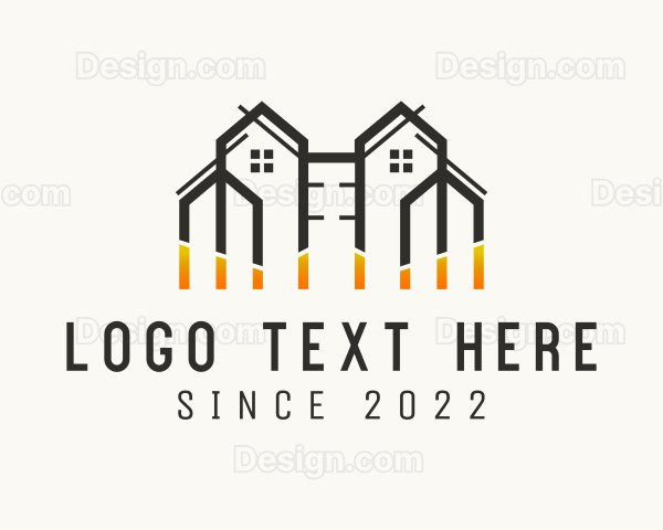 Residential Housing Contractor Logo