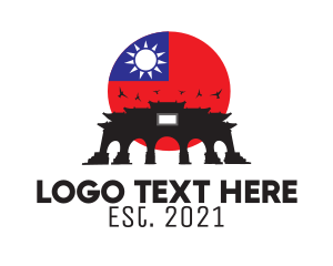 Taiwan Temple Landmark logo