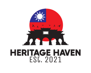 Taiwan Temple Landmark logo