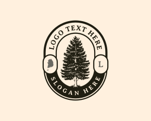 Korea Pine Tree logo