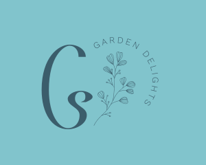 Elegant Floral Garden logo design