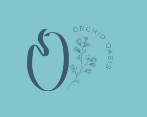 Elegant Floral Garden logo design