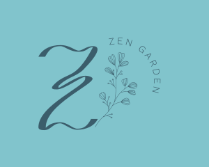 Elegant Floral Garden logo design