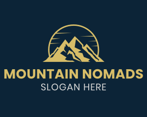 Gold Mountain Summit logo design