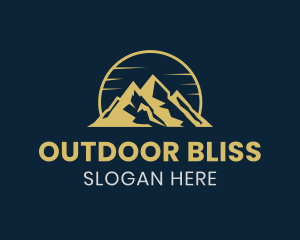 Gold Mountain Summit logo design