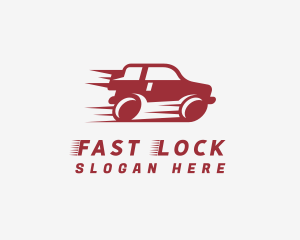 Fast Car Truck  logo design