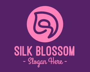 Swirly Flower Bud logo design