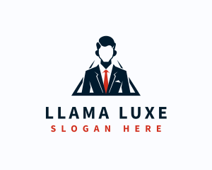 Professional Male Businessman Logo