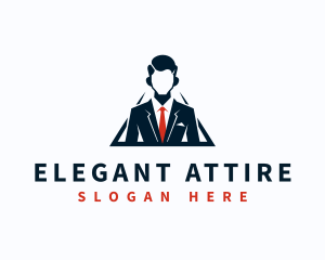 Professional Male Businessman logo design