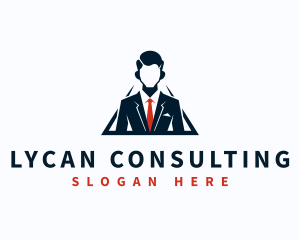 Professional Male Businessman logo design