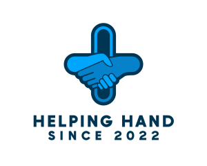 Helping Hand Health Wellness logo design