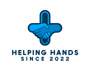 Helping Hand Health Wellness logo design