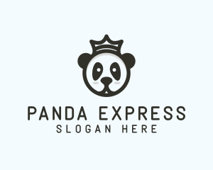 Royal Panda King logo design