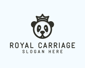 Royal Panda King logo design