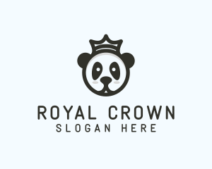 Royal Panda King logo design