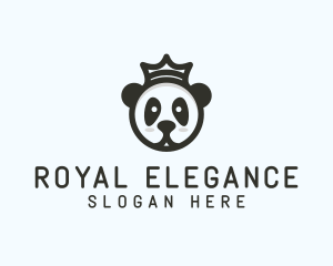 Royal Panda King logo design