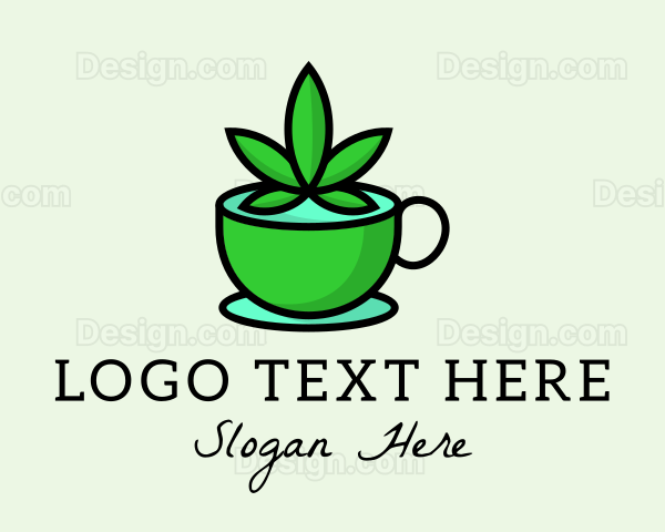 Healthy Herbal Tea Logo