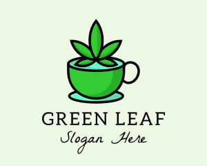 Healthy Herbal Tea  logo design