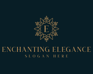 Elegant Wedding Event logo design