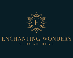 Elegant Wedding Event logo design