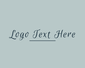 Elegant Luxury Wordmark   logo