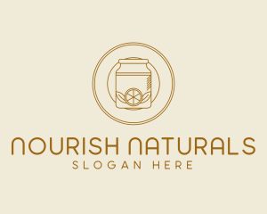 Fermented Kombucha Beverage Jar logo