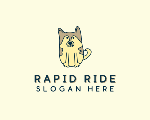 Cute Puppy Dog Logo