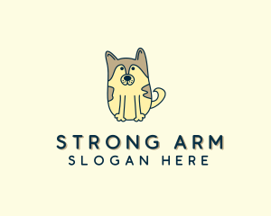 Cute Puppy Dog Logo