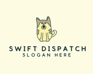 Cute Puppy Dog Logo