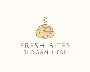 Fresh Bread Dough logo design