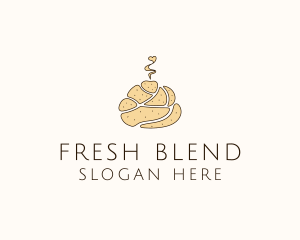 Fresh Bread Dough logo design