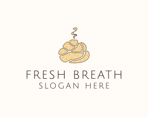 Fresh Bread Dough logo design