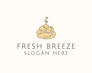 Fresh Bread Dough logo design