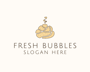 Fresh Bread Dough logo design