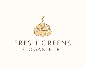 Fresh Bread Dough logo design