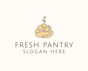 Fresh Bread Dough logo design