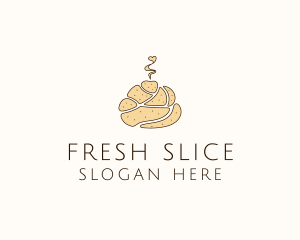 Fresh Bread Dough logo design