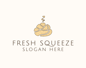 Fresh Bread Dough logo design