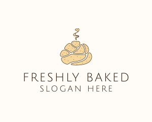 Fresh Bread Dough logo design