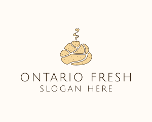 Fresh Bread Dough logo design