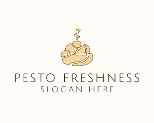 Fresh Bread Dough logo design