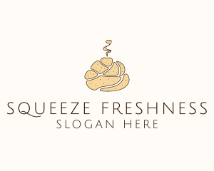 Fresh Bread Dough logo design