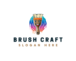 Painting Paint Brush  logo design