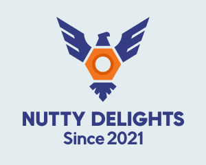 Eagle Nut & Bolt logo design