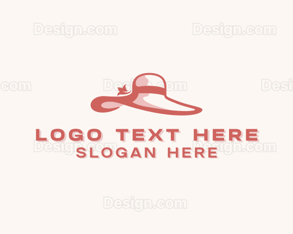 Beach Hat Accessory Logo