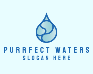  Water Sanitation Cleaning logo design