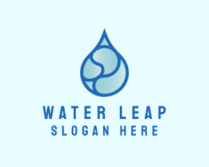  Water Sanitation Cleaning logo design